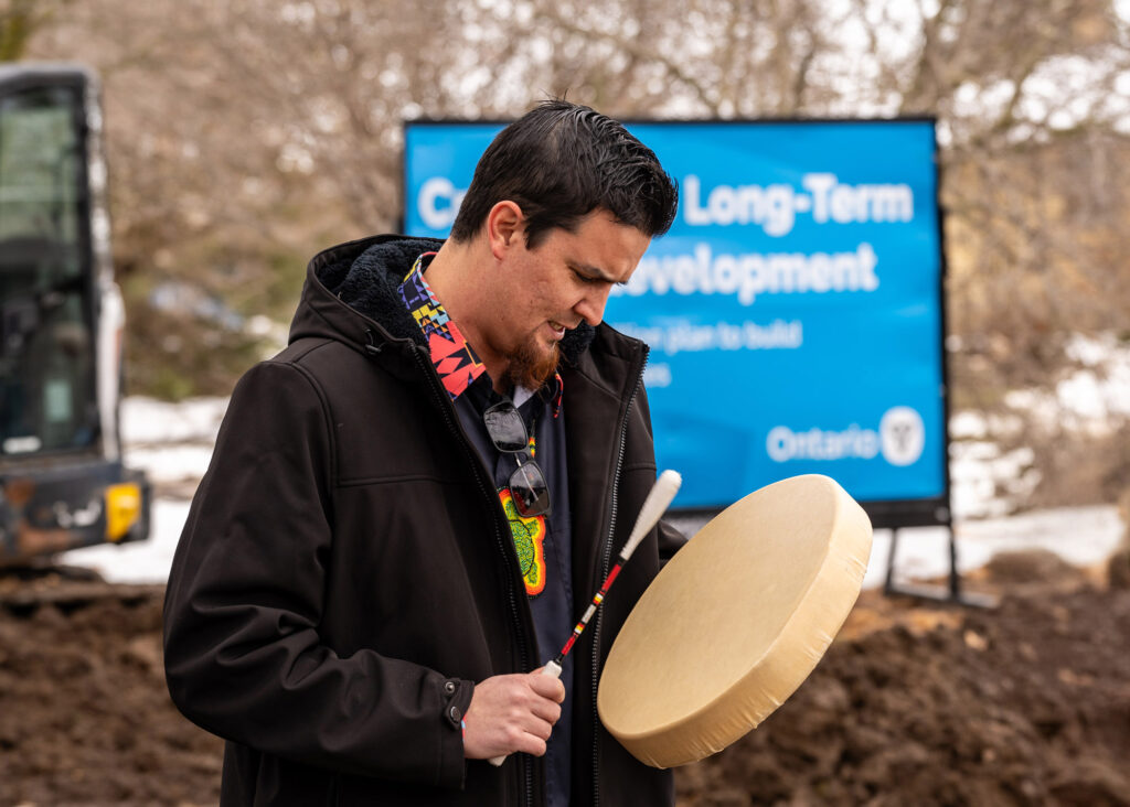 Land Acknowledgement R. Jordan George Kettle And Stony Point First Nation Land Blessing DSC00703 Copy